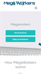 Mobile Screenshot of megaworkers.com